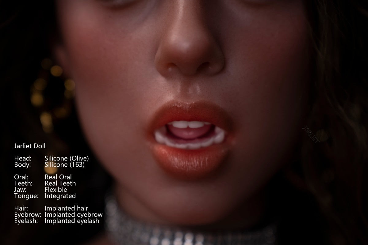 Olivová sexuální panenka (Jarliet 163 cm D-Cup silikon)