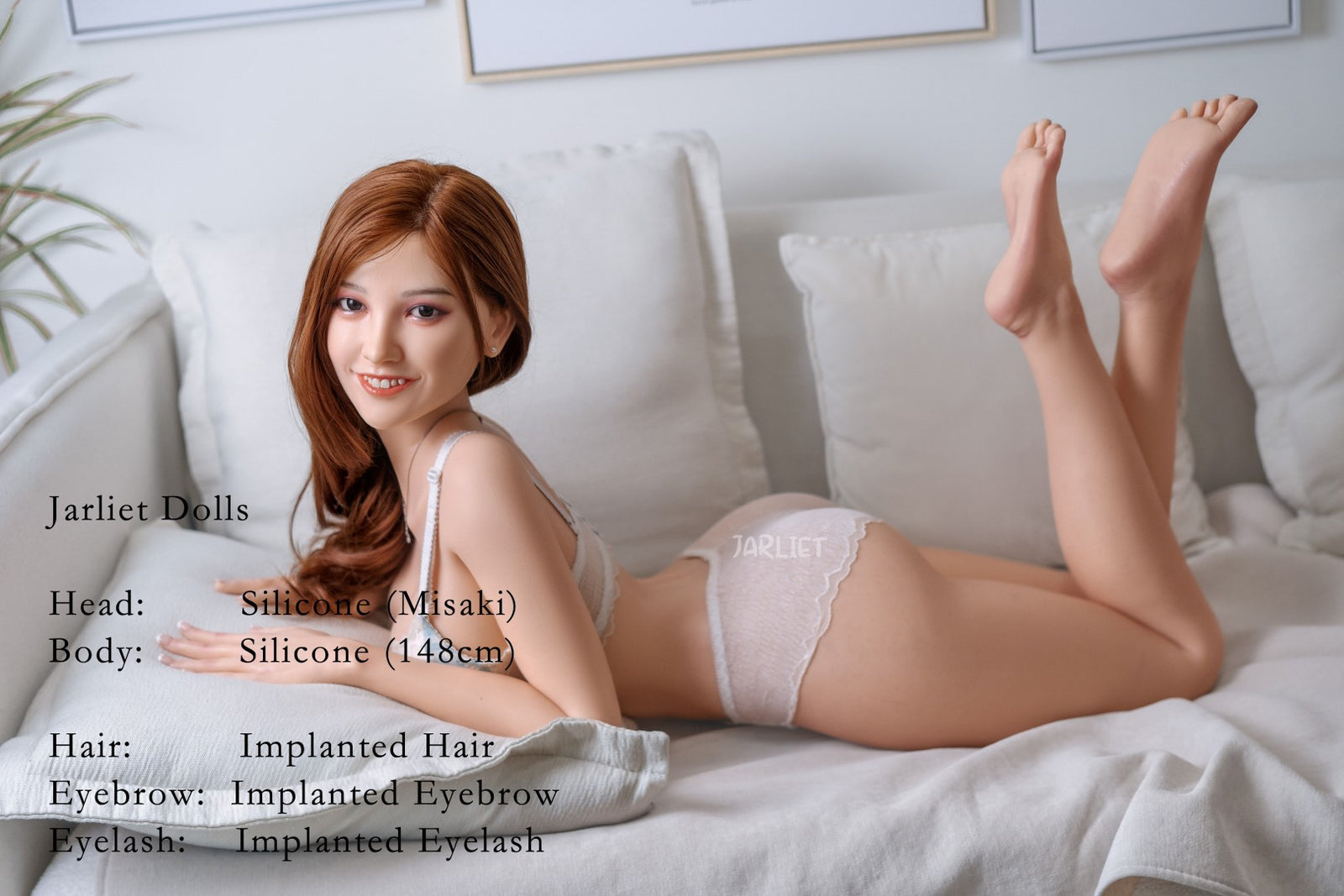 Sex Doll Misaki (Jarliet 148cm silikonový E-Cup)