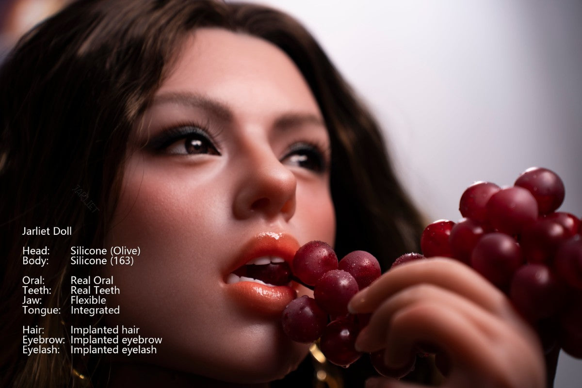 Olivová sexuální panenka (Jarliet 163 cm D-Cup silikon)