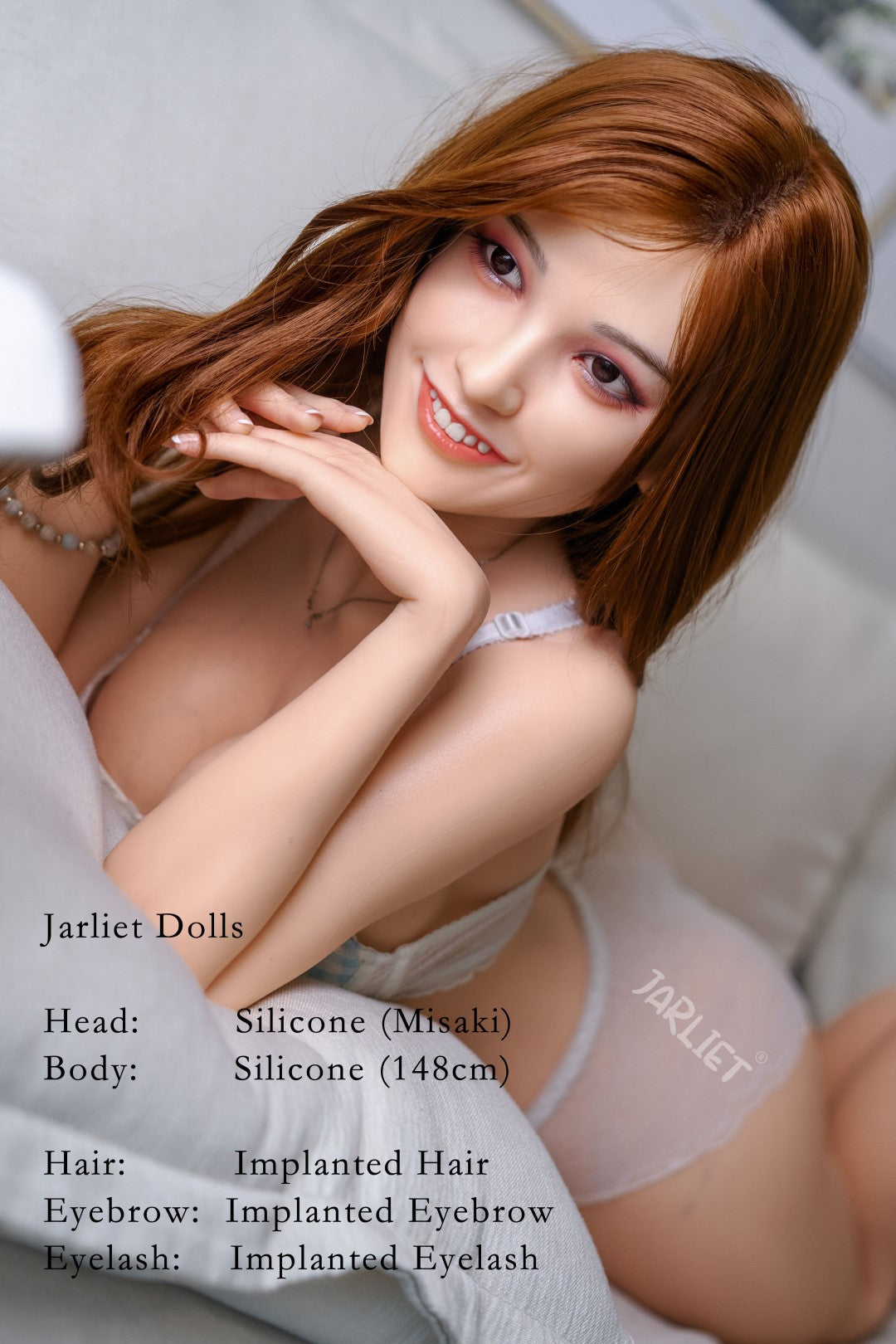 Sex Doll Misaki (Jarliet 148cm silikonový E-Cup)