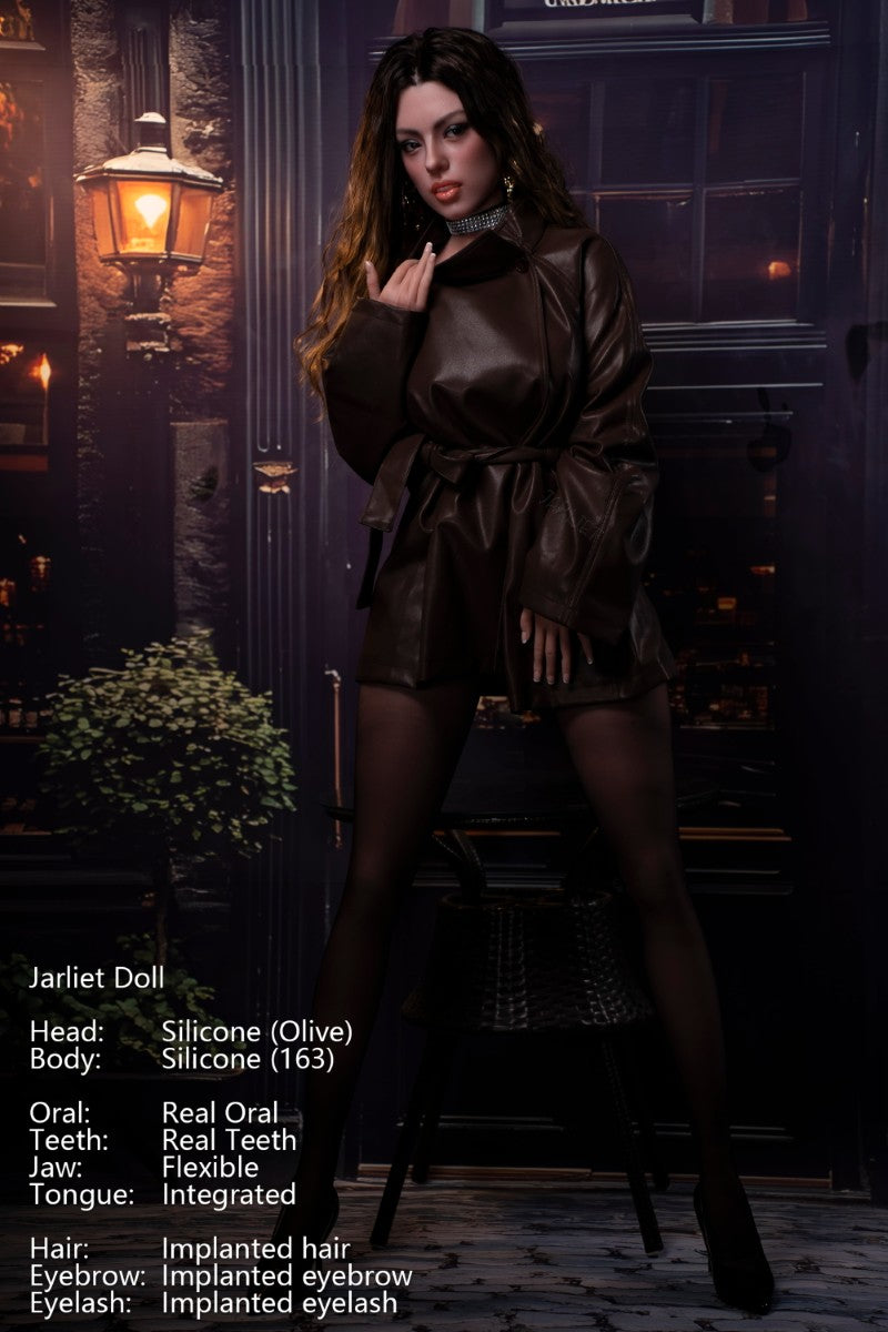 Olivová sexuální panenka (Jarliet 163 cm D-Cup silikon)