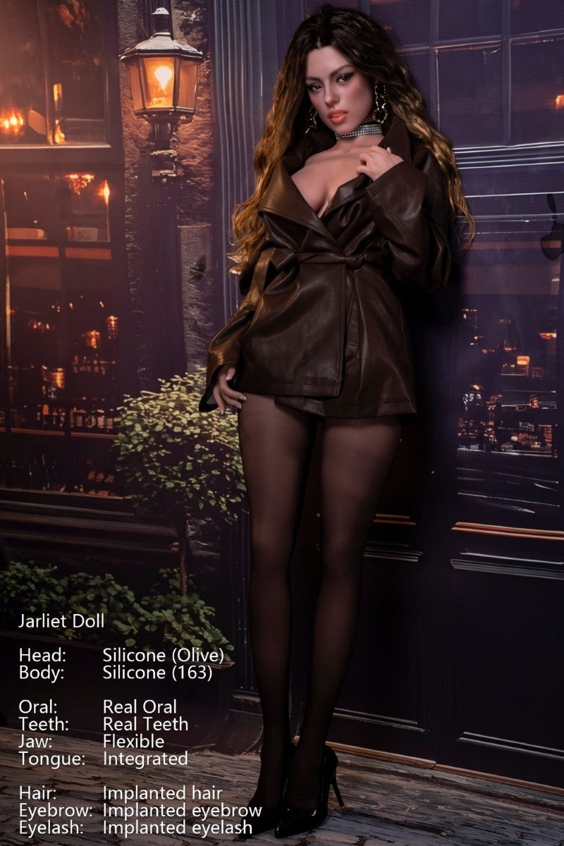 Olivová sexuální panenka (Jarliet 163 cm D-Cup silikon)
