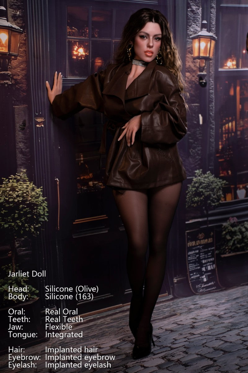 Olivová sexuální panenka (Jarliet 163 cm D-Cup silikon)