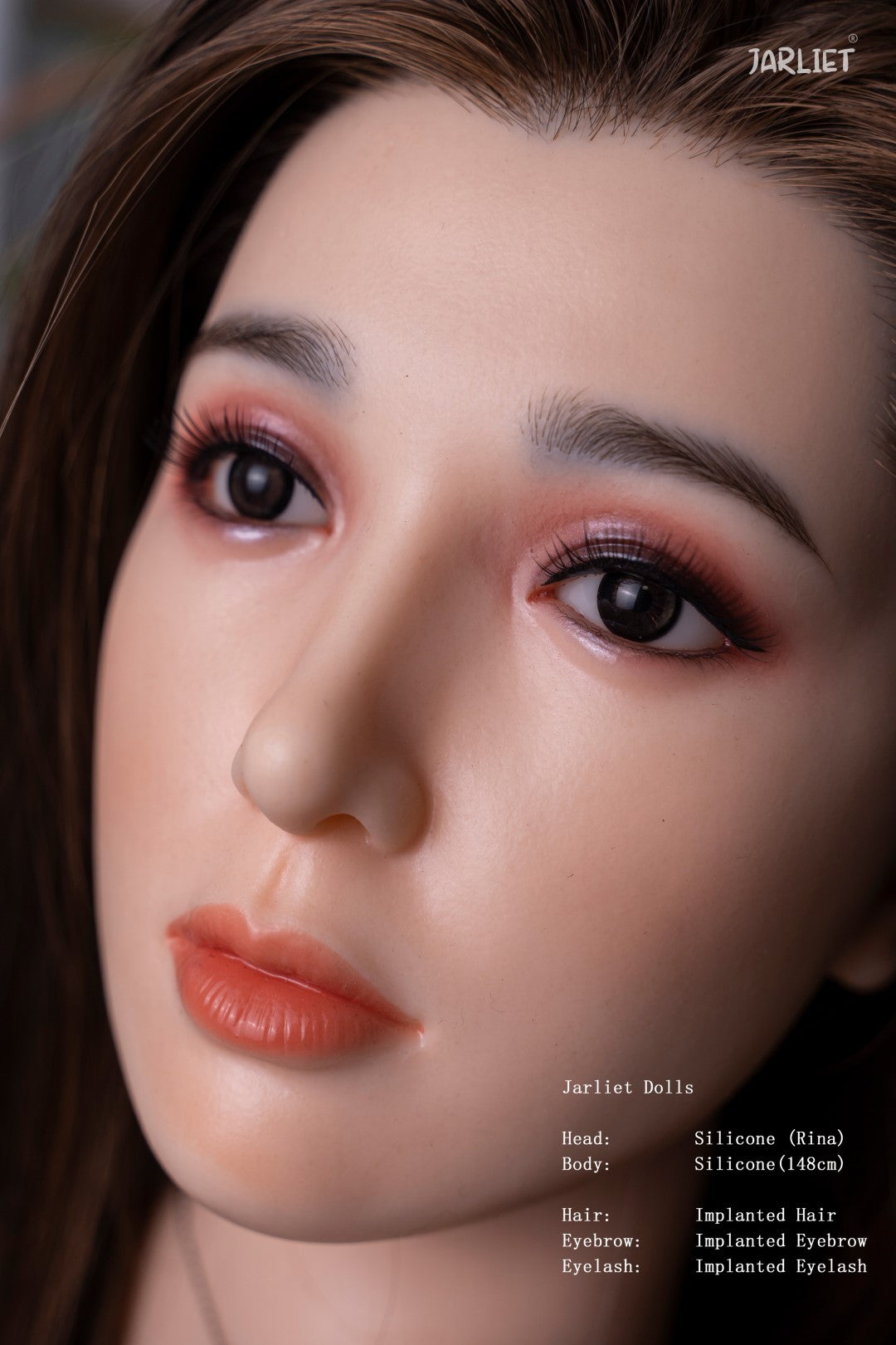 Sexuální panenka Rina (Jarliet 148cm silikonový E-Cup)