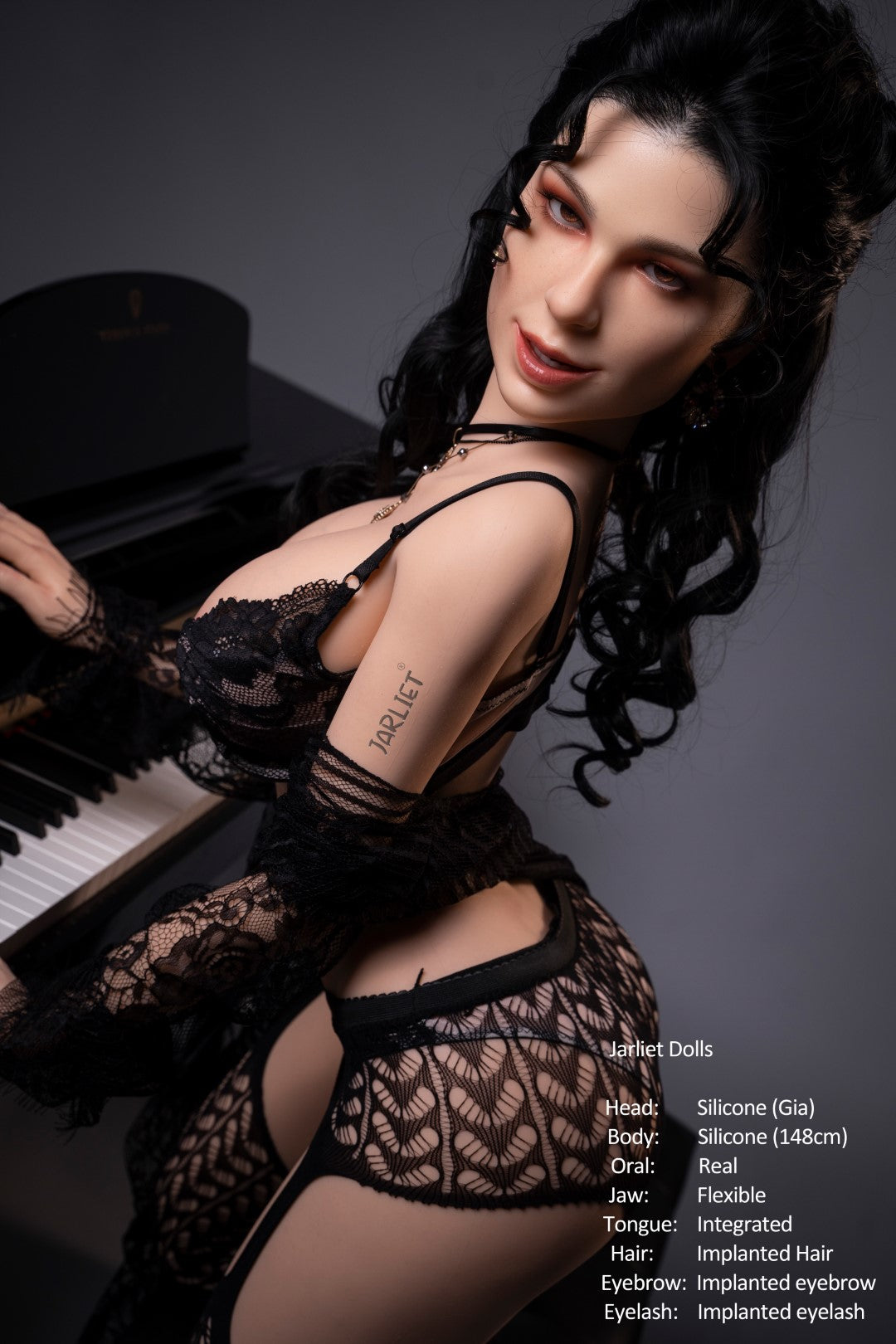 Gia Sex Doll (Jarliet 148cm silikonový E-Cup)