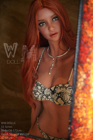 Doll Rebecka Sex Doll (WM-Doll 172cm D-kupa #SS196 TPE+silikon)