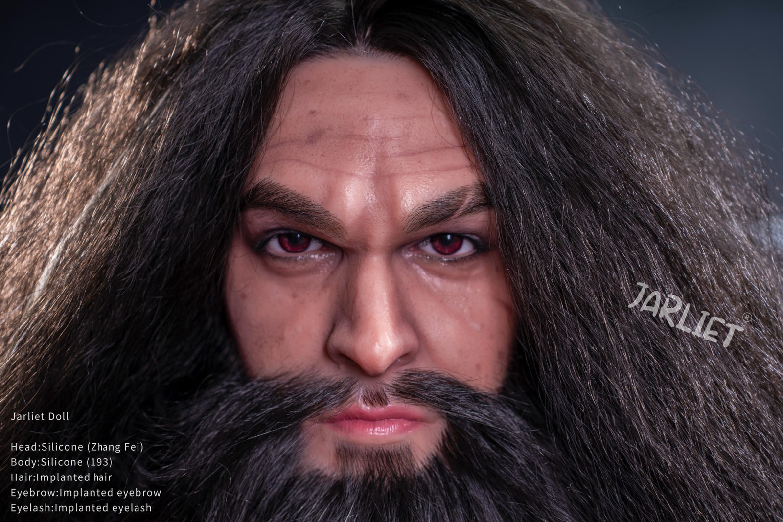 Mužská sexuální panenka Zhang Fei od Jarliet – 193 cm realistická panenka se svalnatým tělem