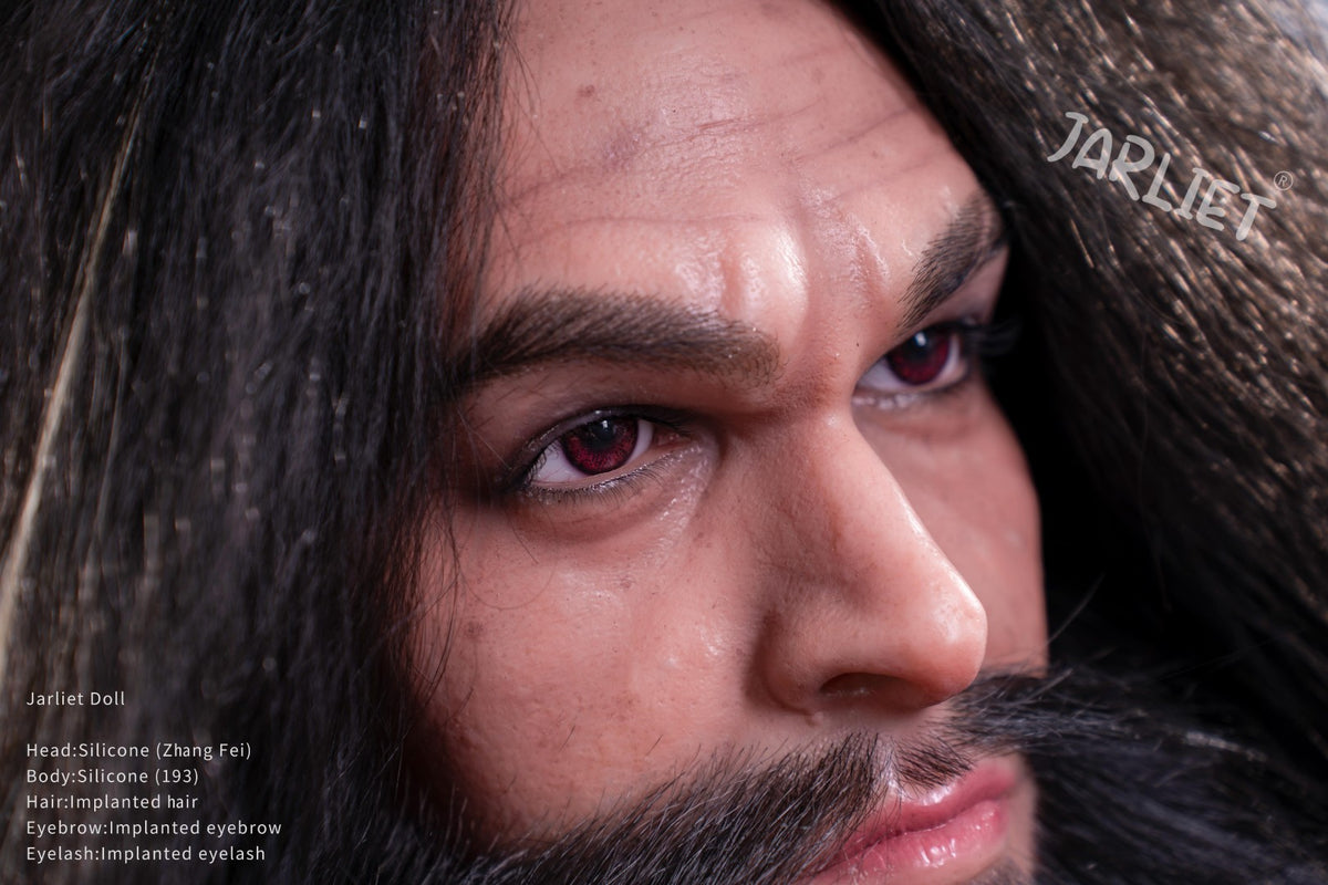 Mužská sexuální panenka Zhang Fei od Jarliet – 193 cm realistická panenka se svalnatým tělem
