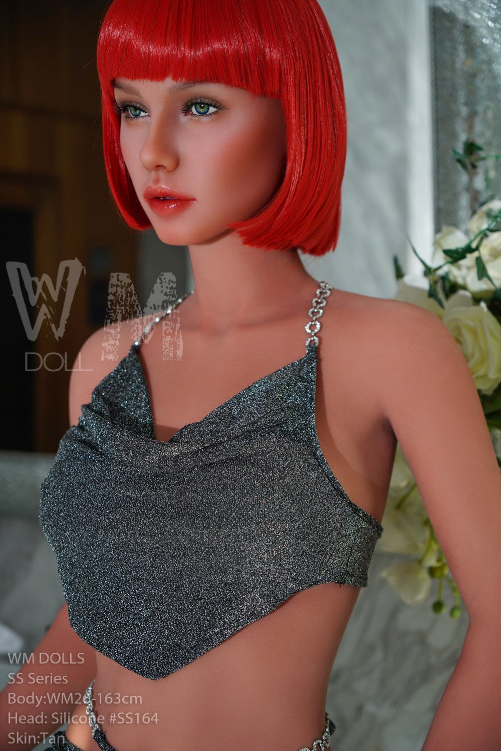 Tess Sex Doll (WM-Doll 163cm D-kupa #SS164 TPE+Silicone)