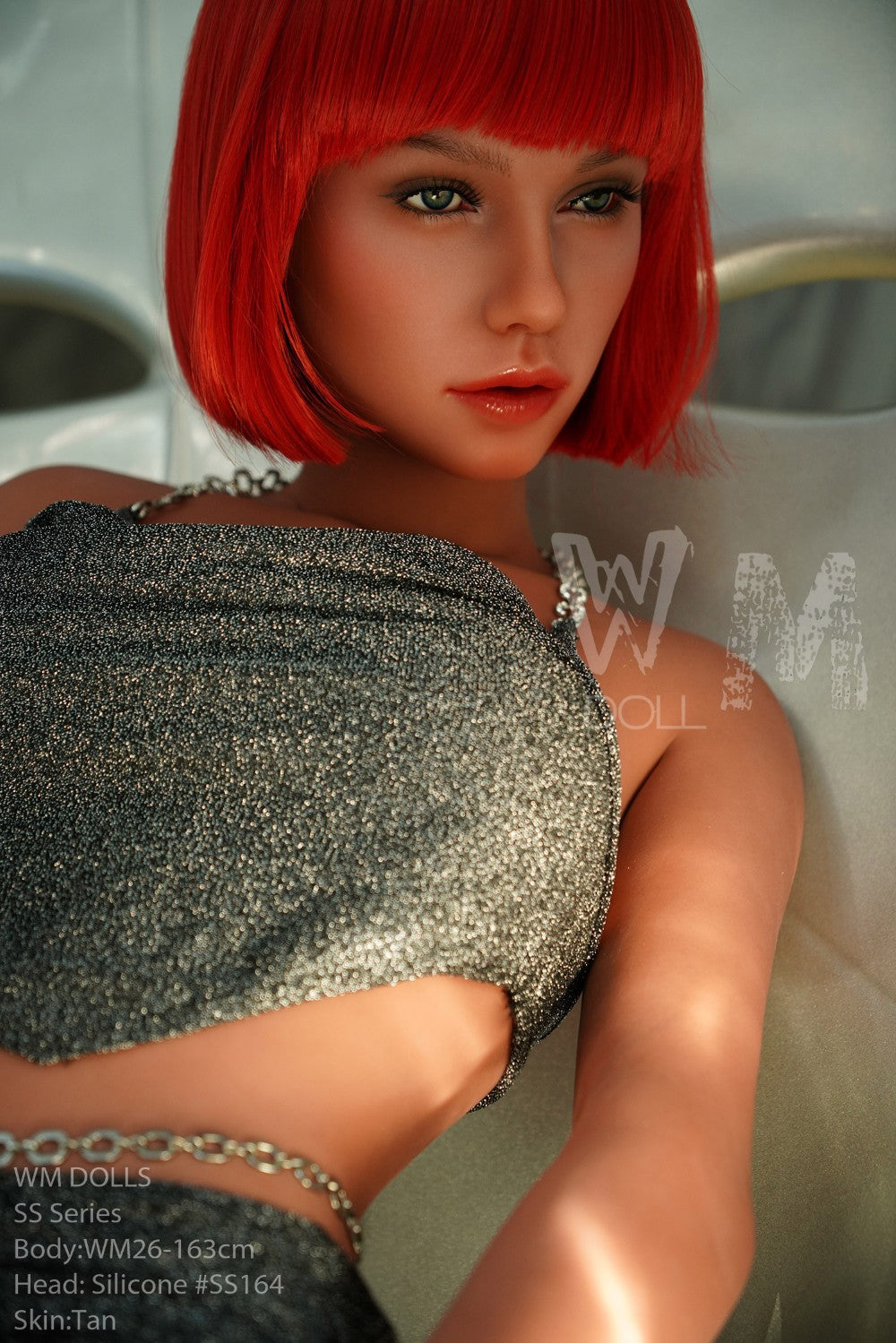 Tess Sex Doll (WM-Doll 163cm D-kupa #SS164 TPE+Silicone)