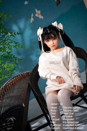 Doll Qing Sex Doll (Jarliet 140 cm C-C-CUP Silikon)