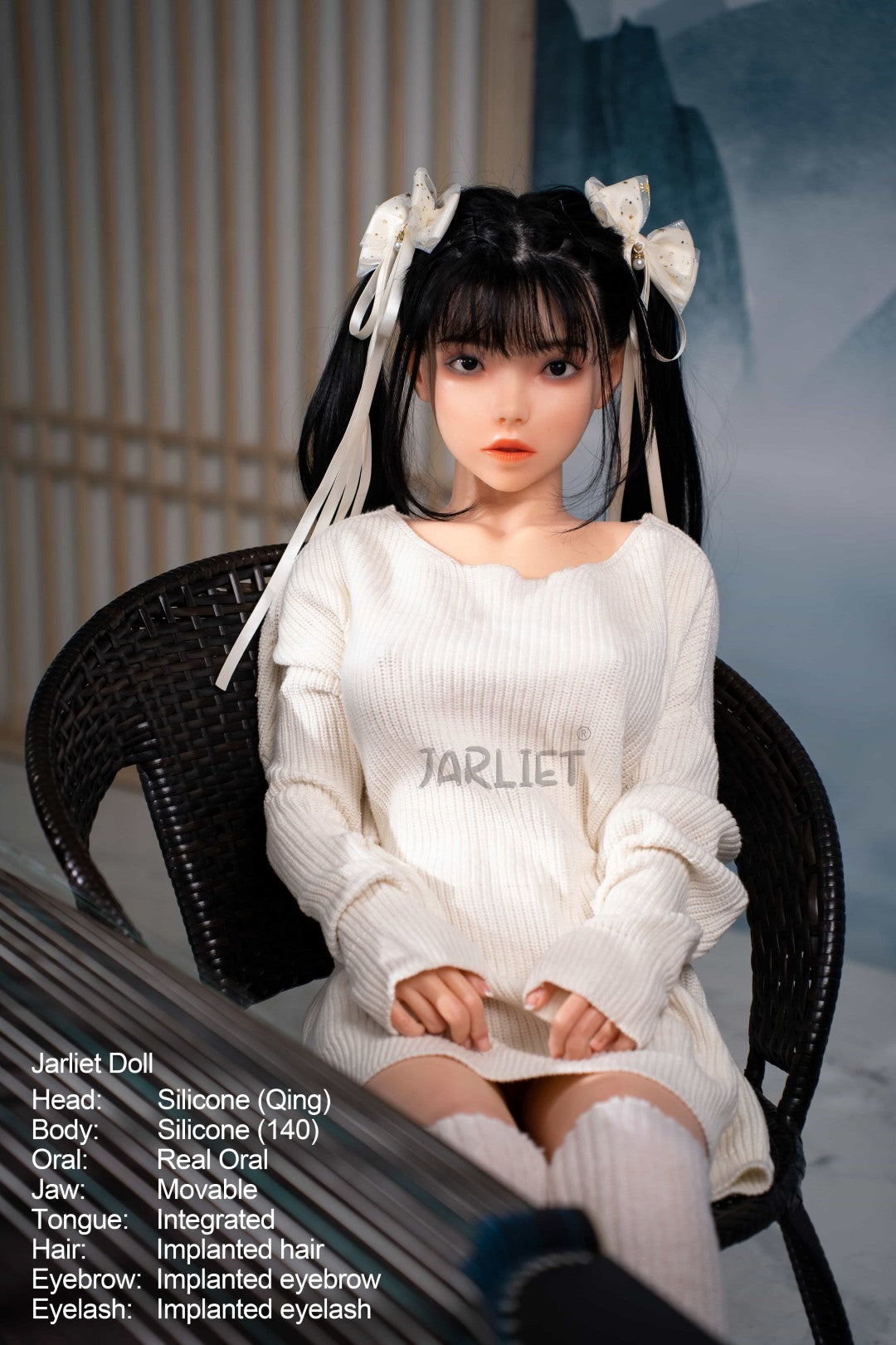 Qing Sex Doll (Jarliet 140 cm C-Cup silikon)