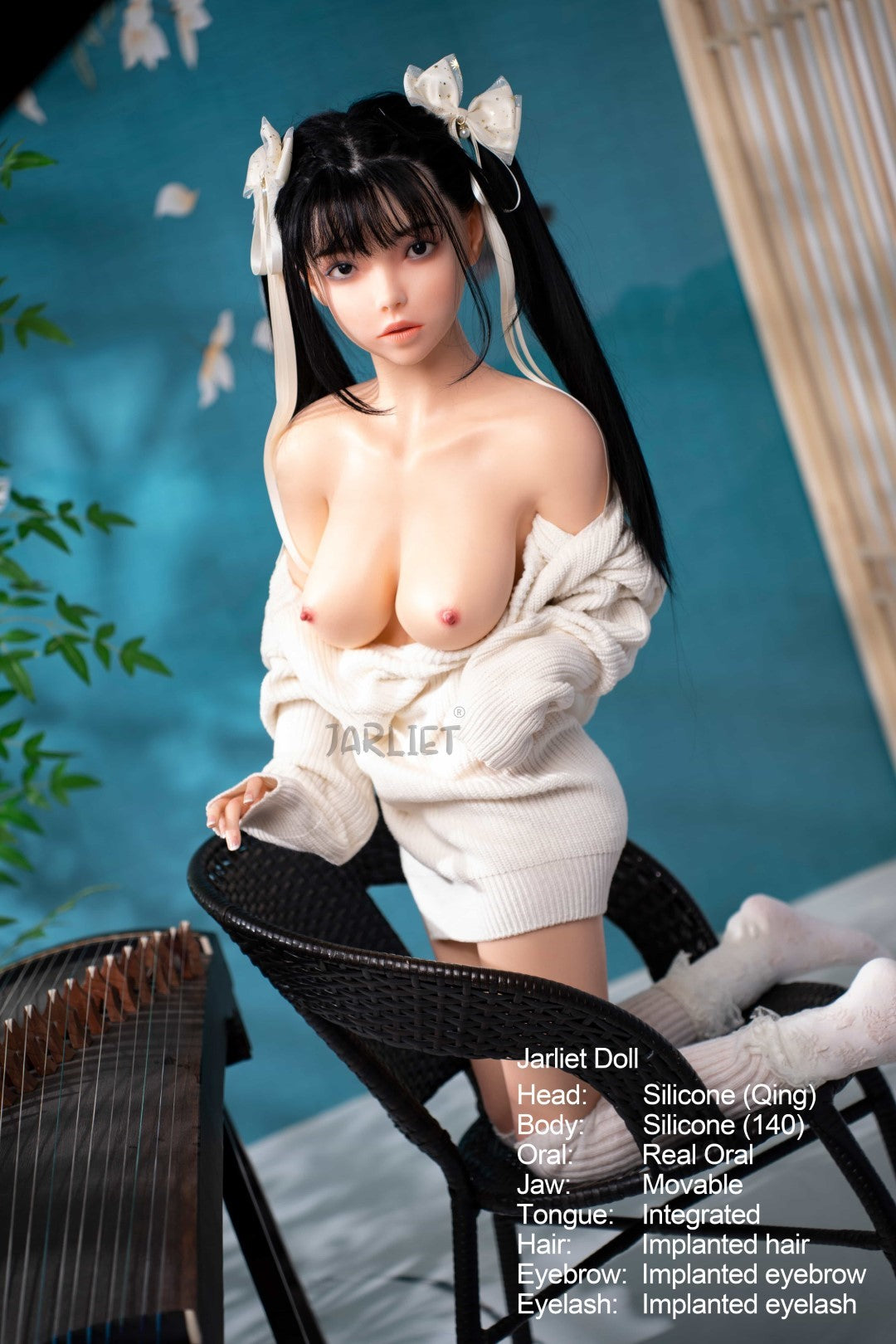 Qing Sex Doll (Jarliet 140 cm C-Cup silikon)