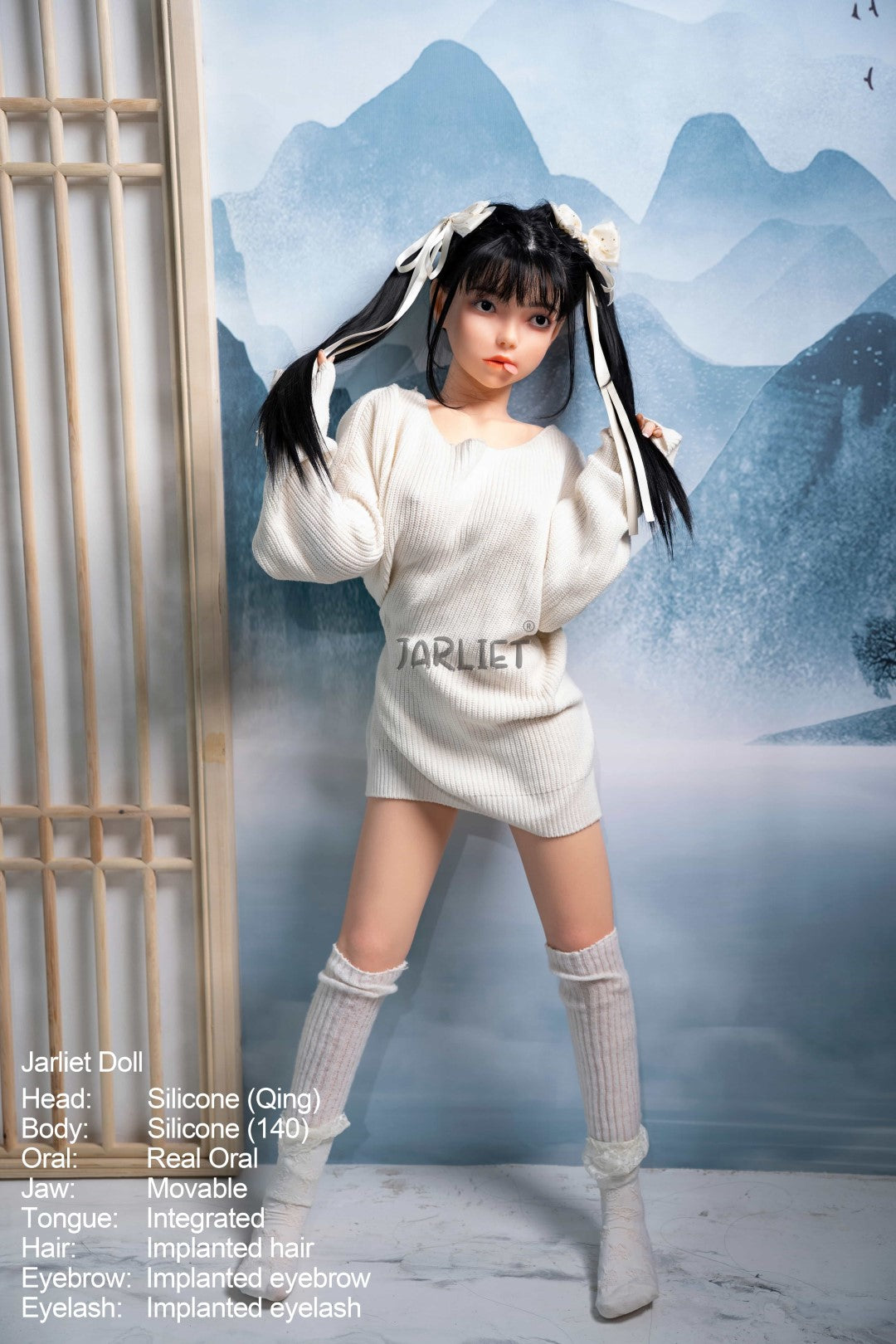 Qing Sex Doll (Jarliet 140 cm C-Cup silikon)