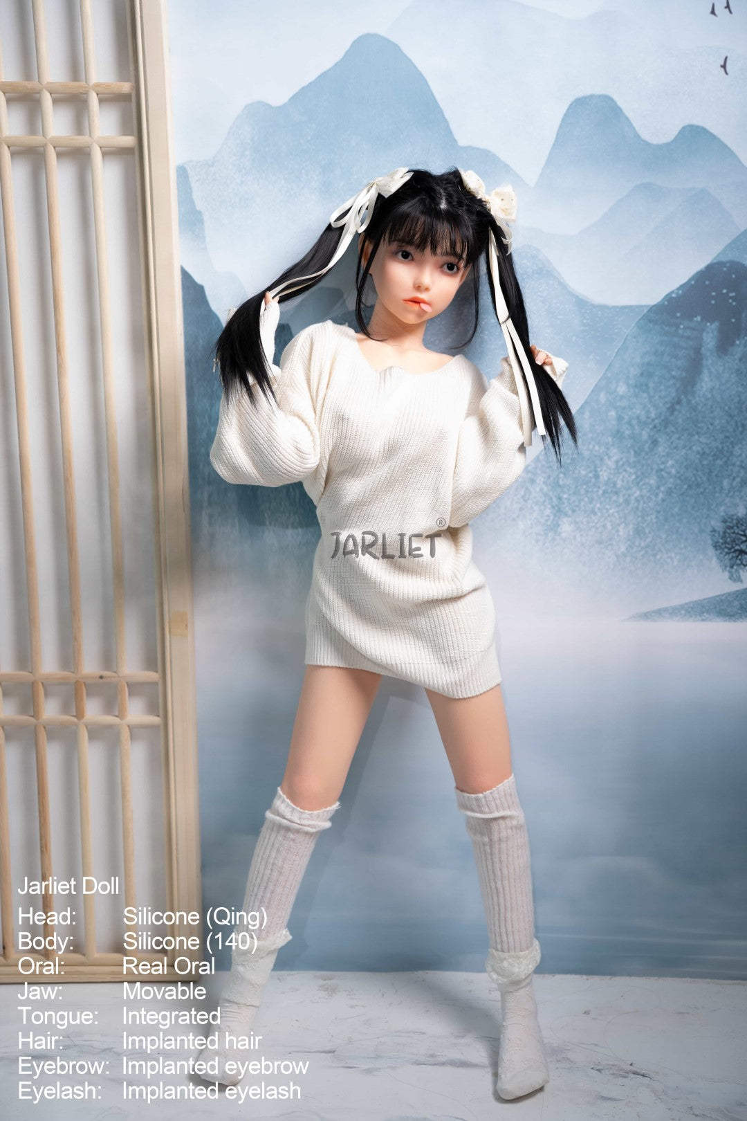 Qing Sex Doll (Jarliet 140 cm C-Cup silikon)