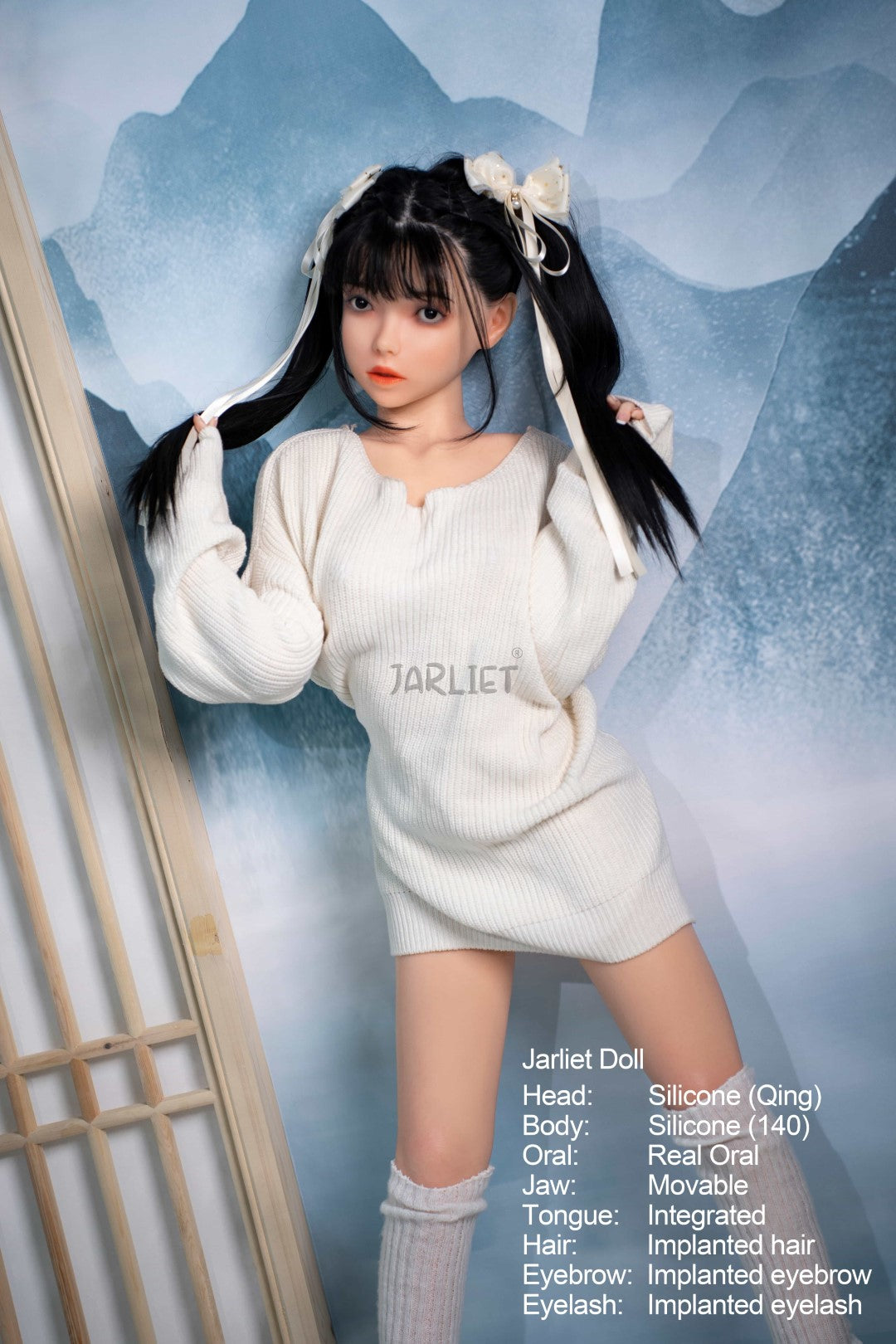 Qing Sex Doll (Jarliet 140 cm C-Cup silikon)