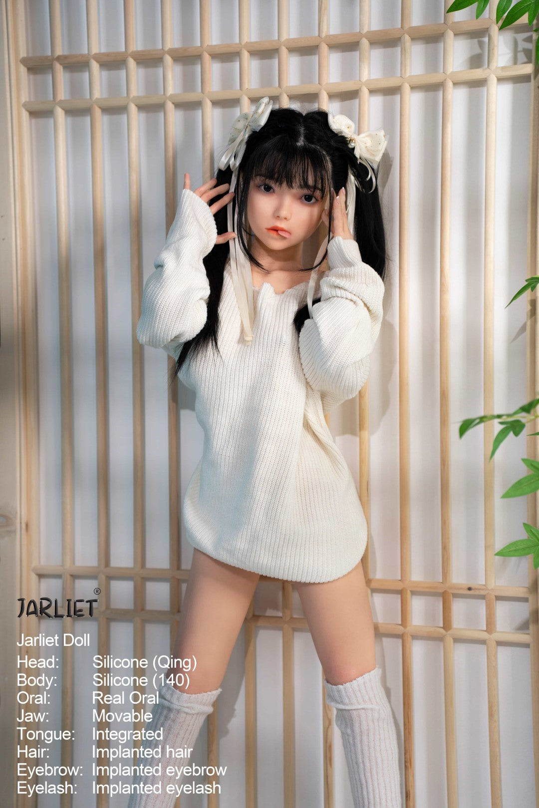 Qing Sex Doll (Jarliet 140 cm C-Cup silikon)