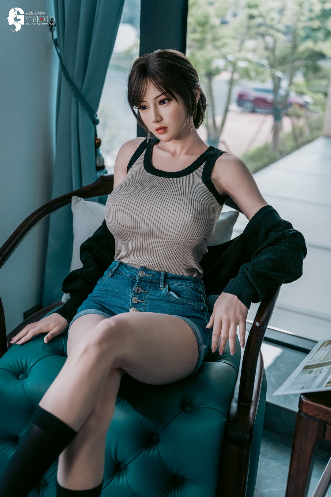 Sex Doll Leyla Model 19r Deluxe (Gynoid Doll 168 cm silikon F-Cup)
