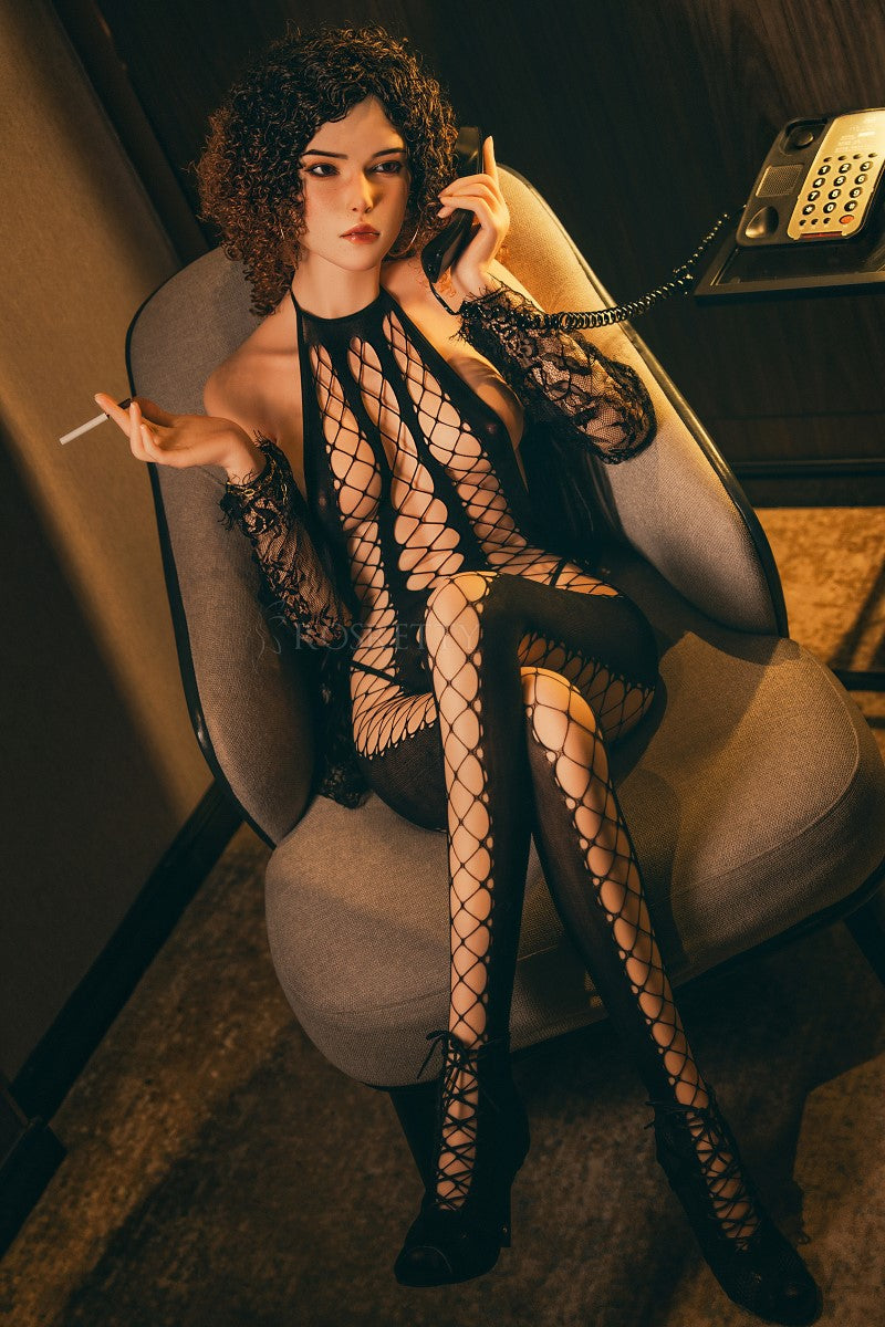 Sexuální panenka Beatrice (Rosretty Doll 173cm B šálek S27# silikon)
