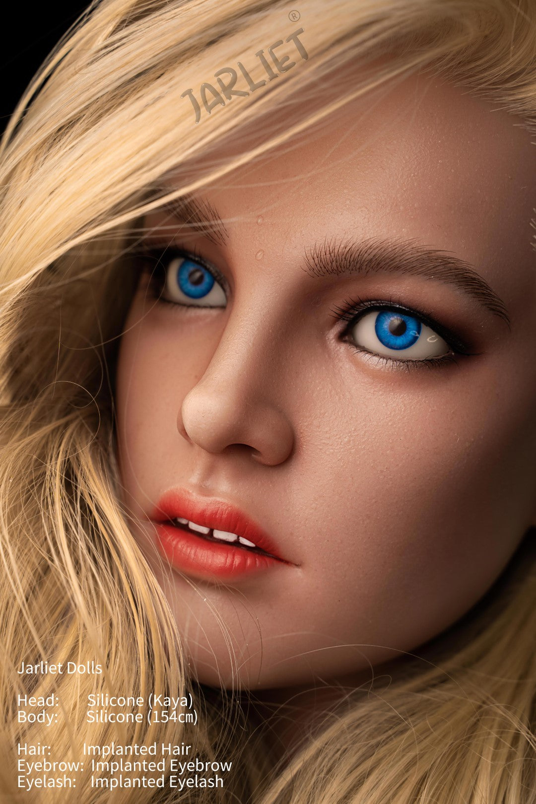 Kaya Sex Doll (Jarliet 154 cm D-pohár silikonový)