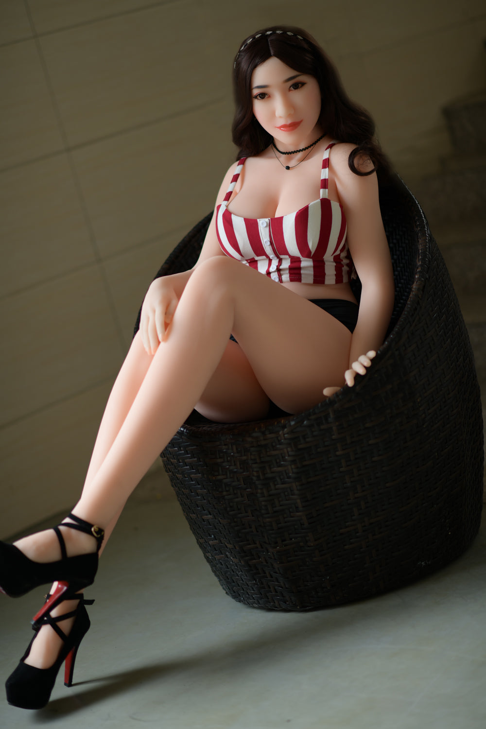 Amber sexuální panenka (HRDoll 165 cm D-Cup #38 TPE)