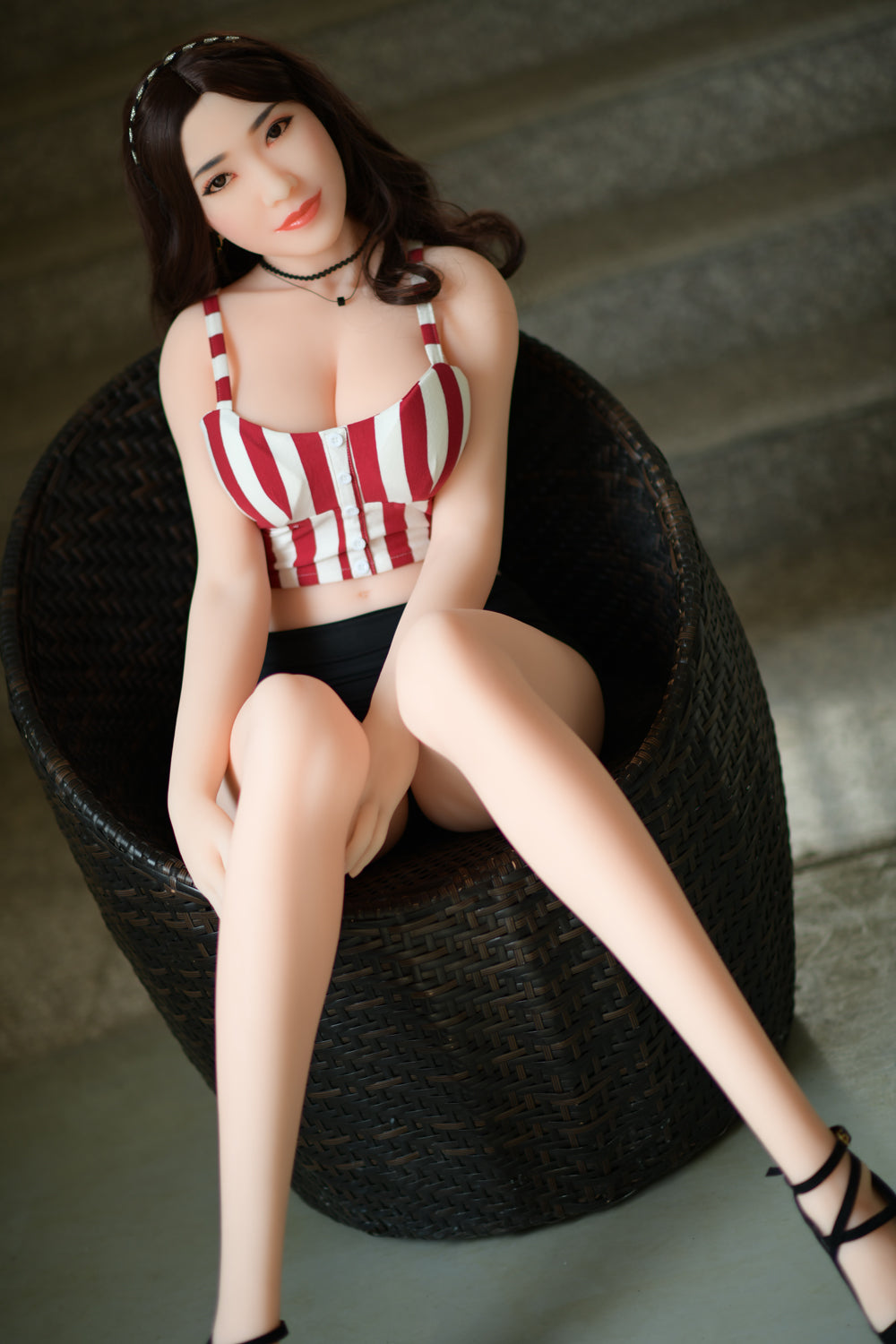 Amber sexuální panenka (HRDoll 165 cm D-Cup #38 TPE)