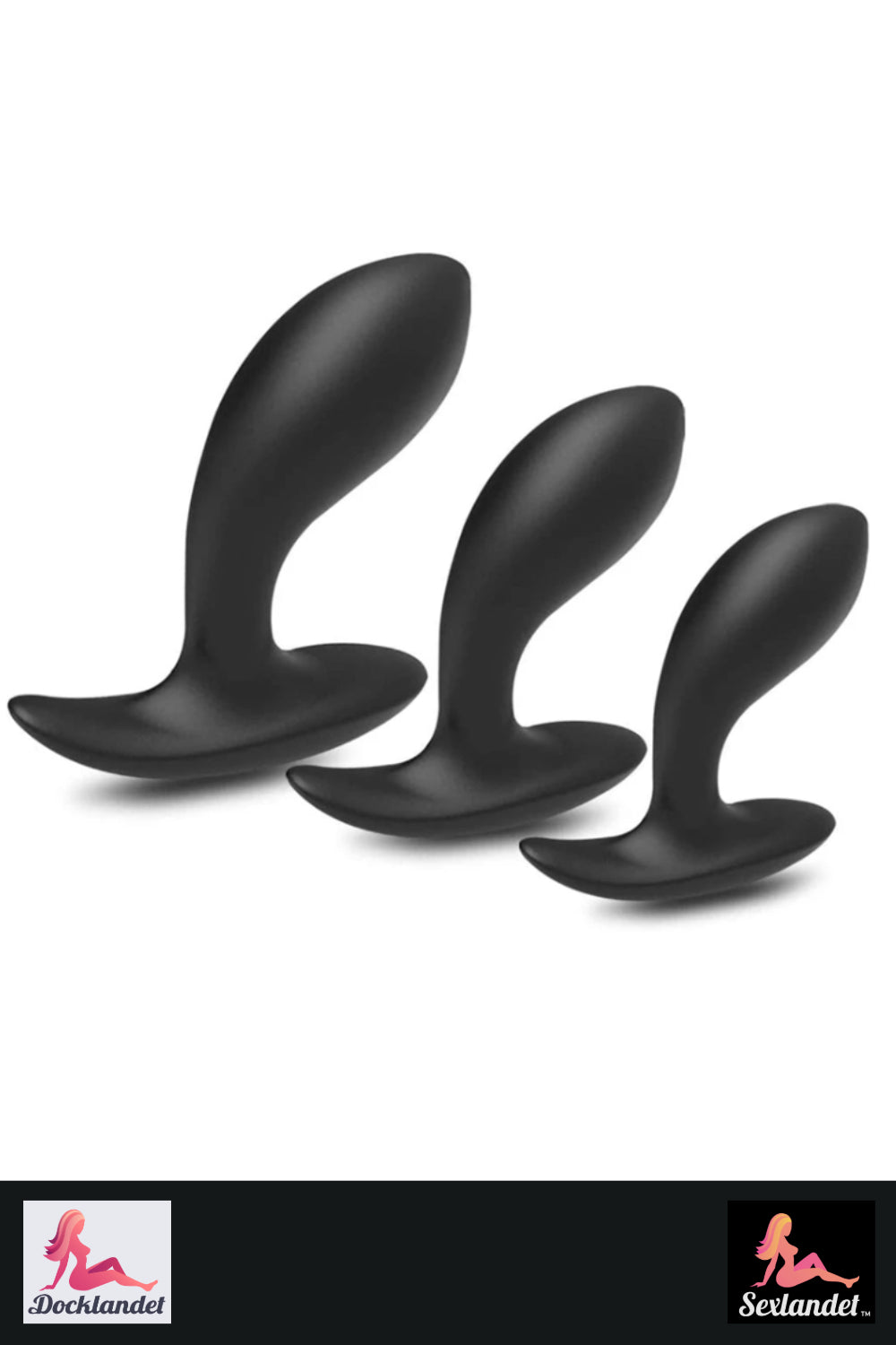Bent Tutt Plug - Set s 3 velikosti