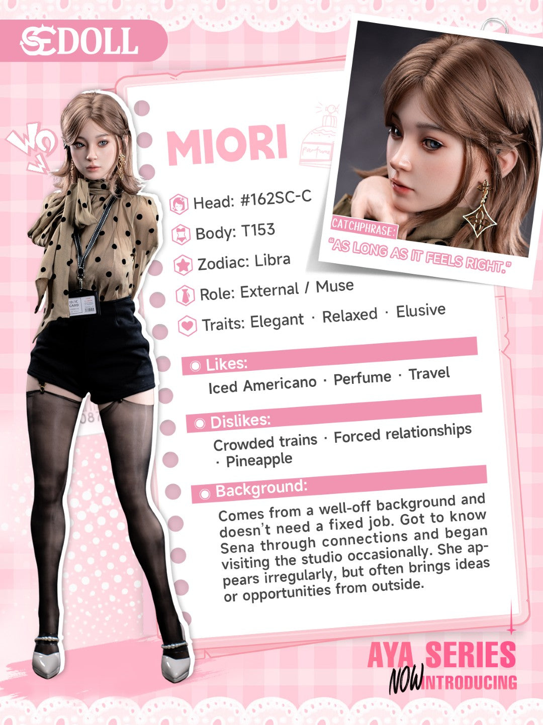 Sex Doll Miori.C (SEDoll 153cm A-Cup #162SC RST silikon)