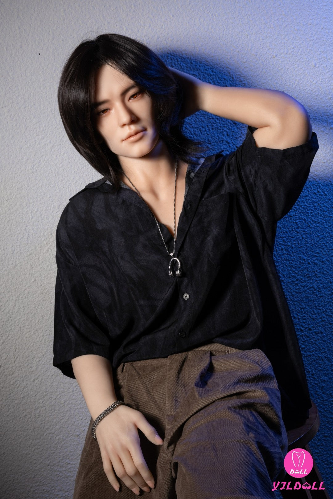 Mužská sexuální panenka Charles (YJL Doll 177 cm MD013 silikon)