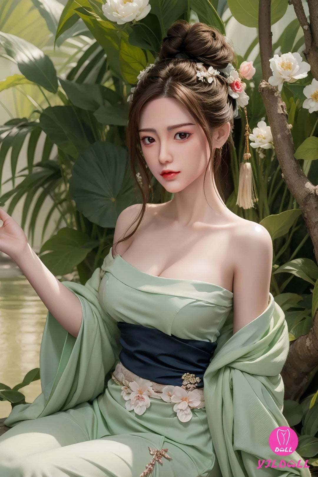 Fan Jing Sex Doll (YJL Doll 165cm D-Cup #449 silikon)