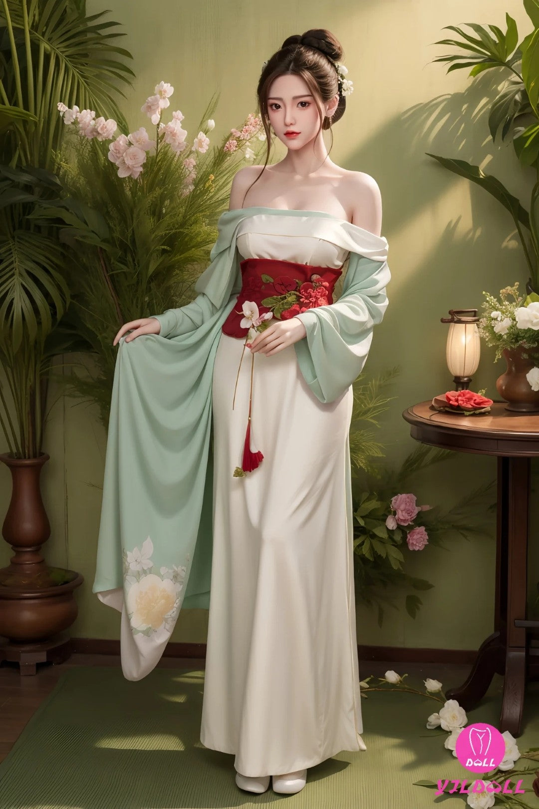 Fan Jing Sex Doll (YJL Doll 165cm D-Cup #449 silikon)