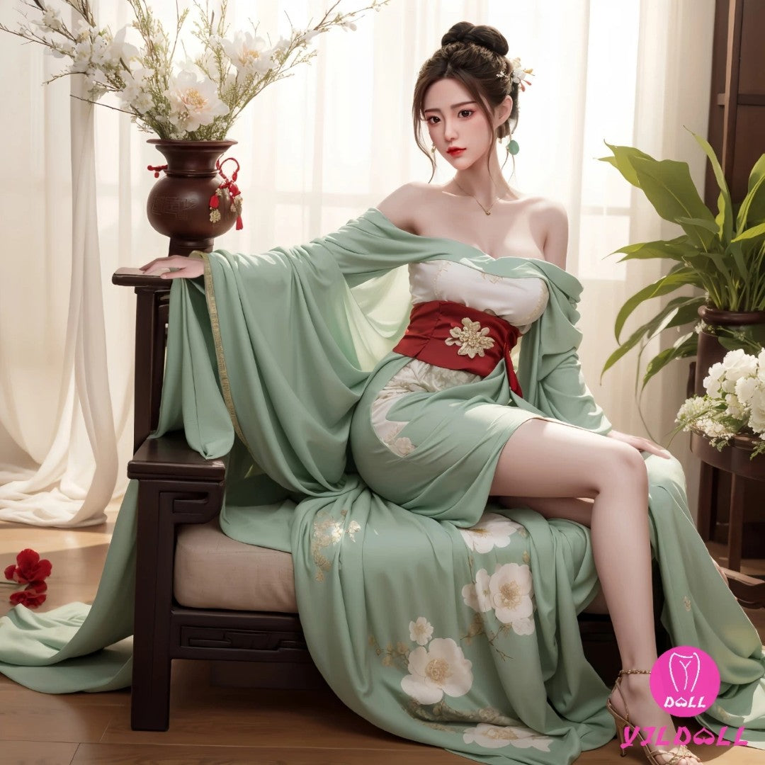 Fan Jing Sex Doll (YJL Doll 165cm D-Cup #449 silikon)