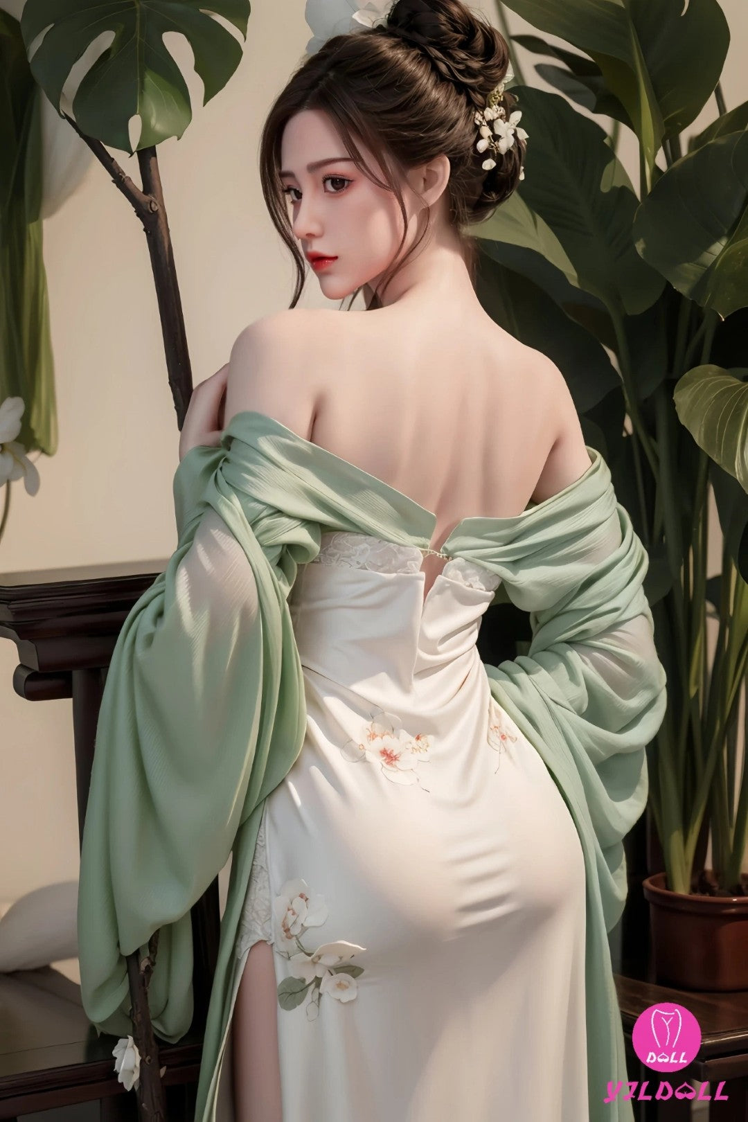 Fan Jing Sex Doll (YJL Doll 165cm D-Cup #449 silikon)