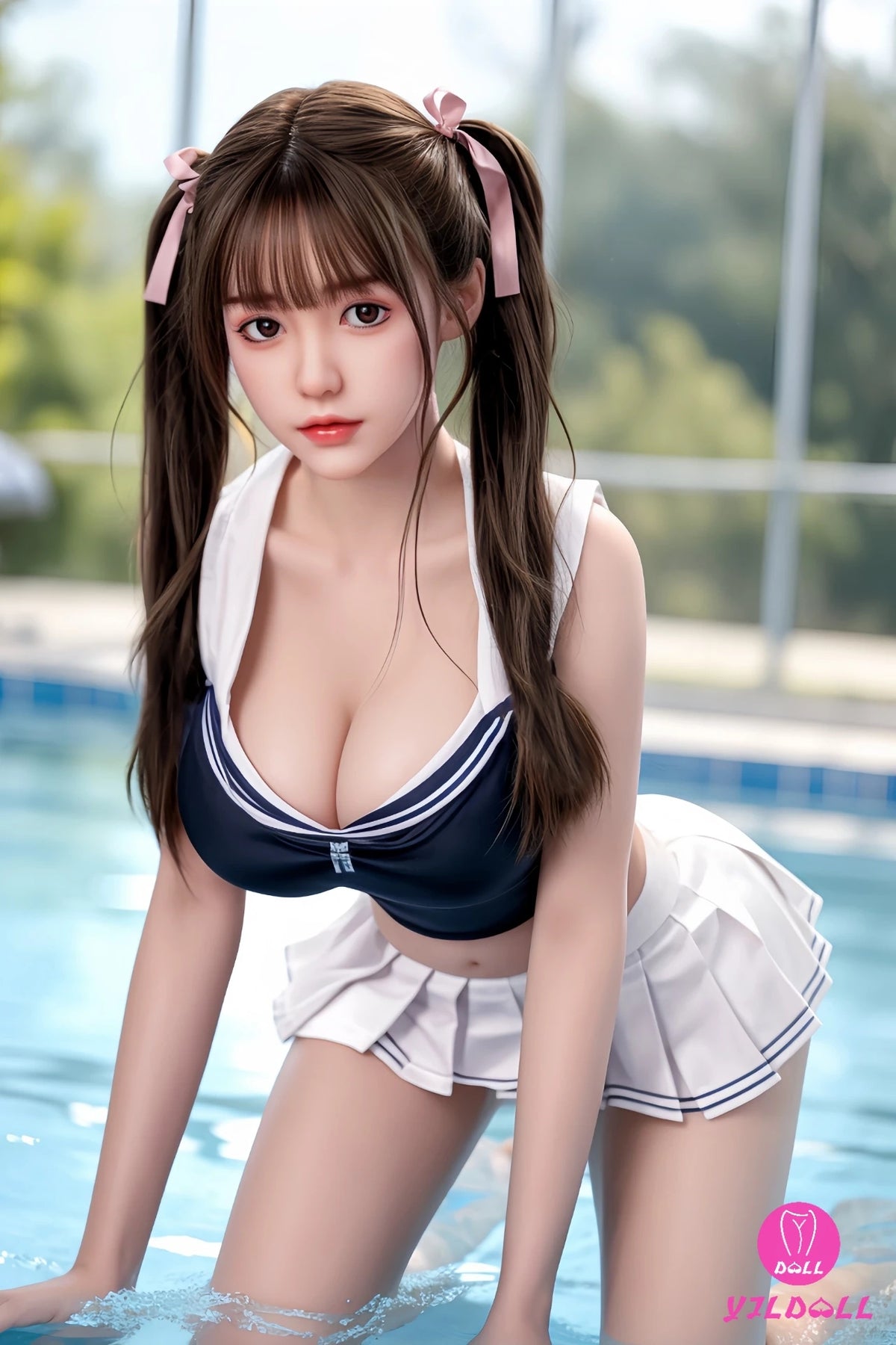 Gu Lan Sex Doll (YJL Doll 165cm D-Cup #410 silikon)