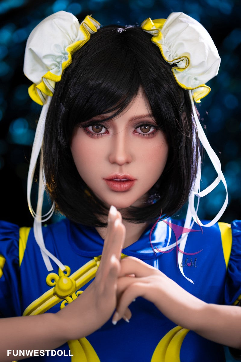 Sexuální panenka Chun Li (FunWest Doll 155cm F-Cup #032 TPE)