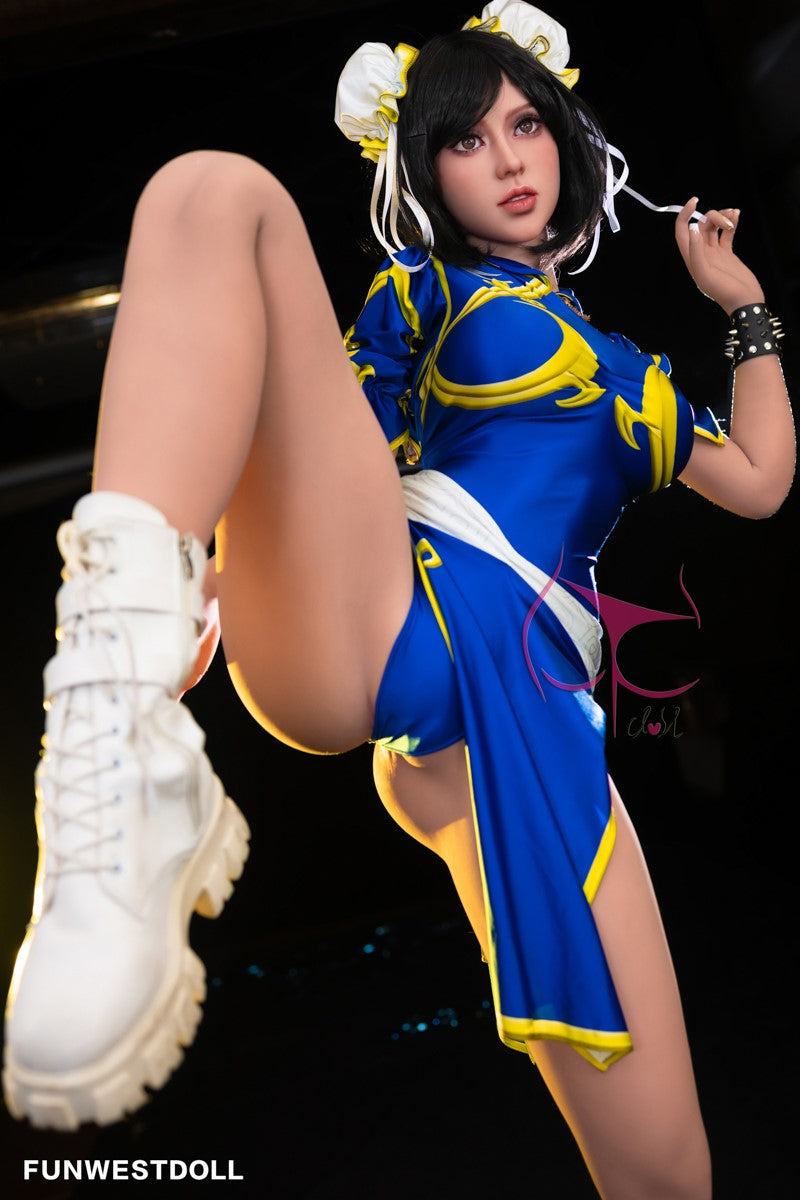 Sexuální panenka Chun Li (FunWest Doll 155cm F-Cup #032 TPE)