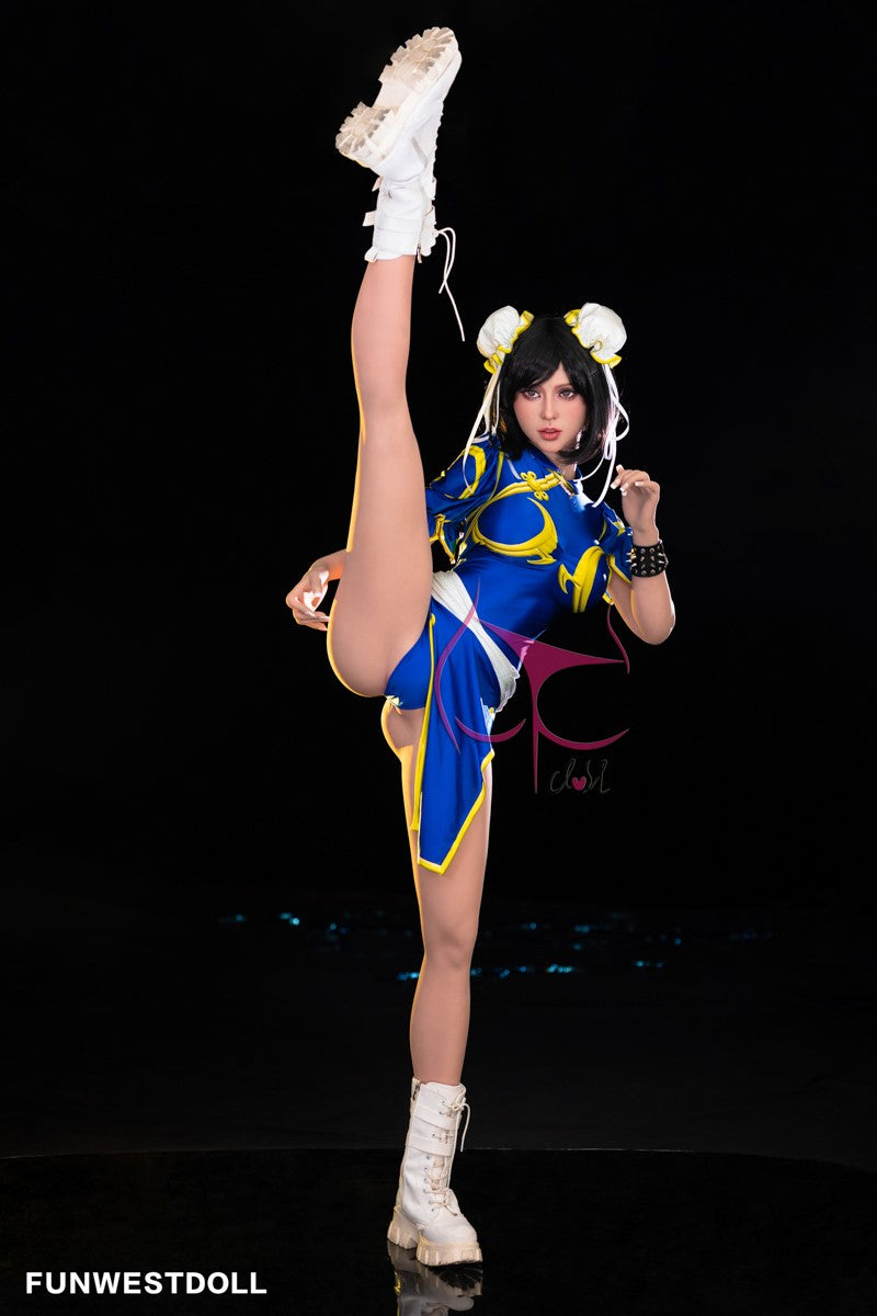 Sexuální panenka Chun Li (FunWest Doll 155cm F-Cup #032 TPE)