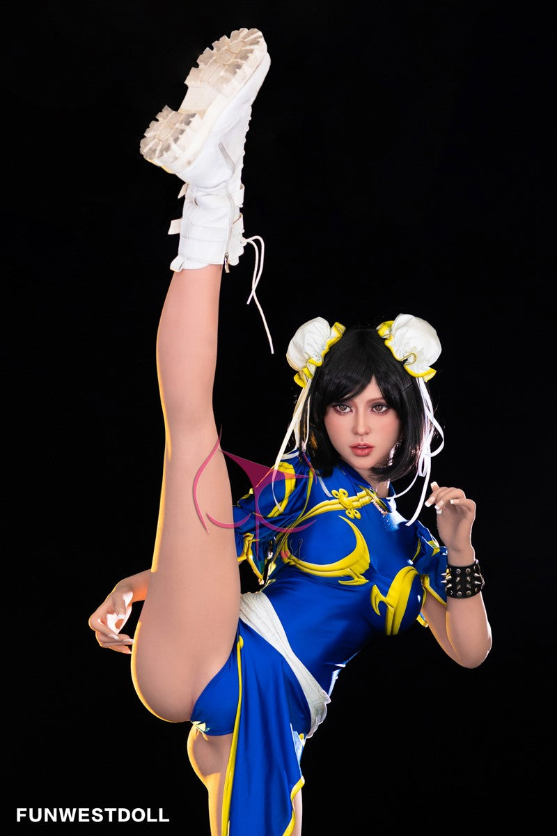 Sexuální panenka Chun Li (FunWest Doll 155cm F-Cup #032 TPE)