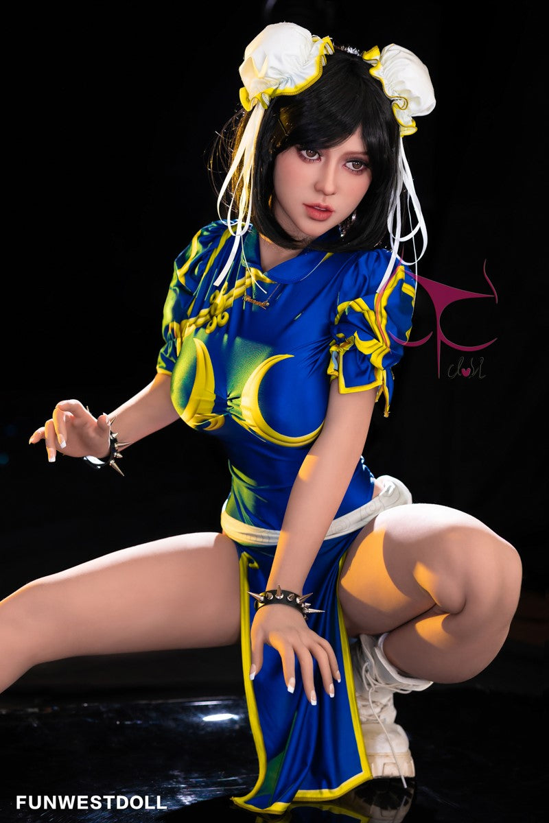 Sexuální panenka Chun Li (FunWest Doll 155cm F-Cup #032 TPE)