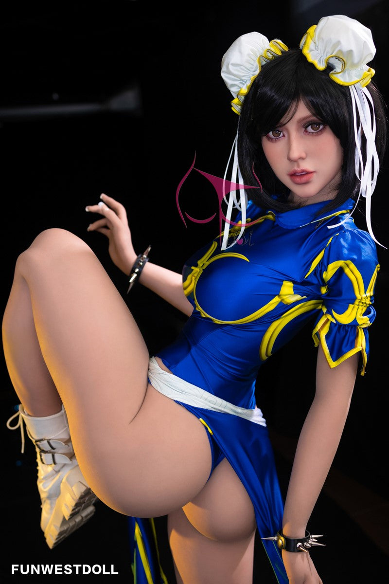 Sexuální panenka Chun Li (FunWest Doll 155cm F-Cup #032 TPE)