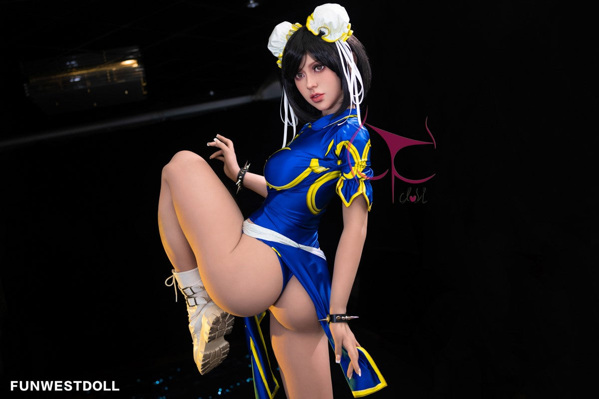 Sexuální panenka Chun Li (FunWest Doll 155cm F-Cup #032 TPE)