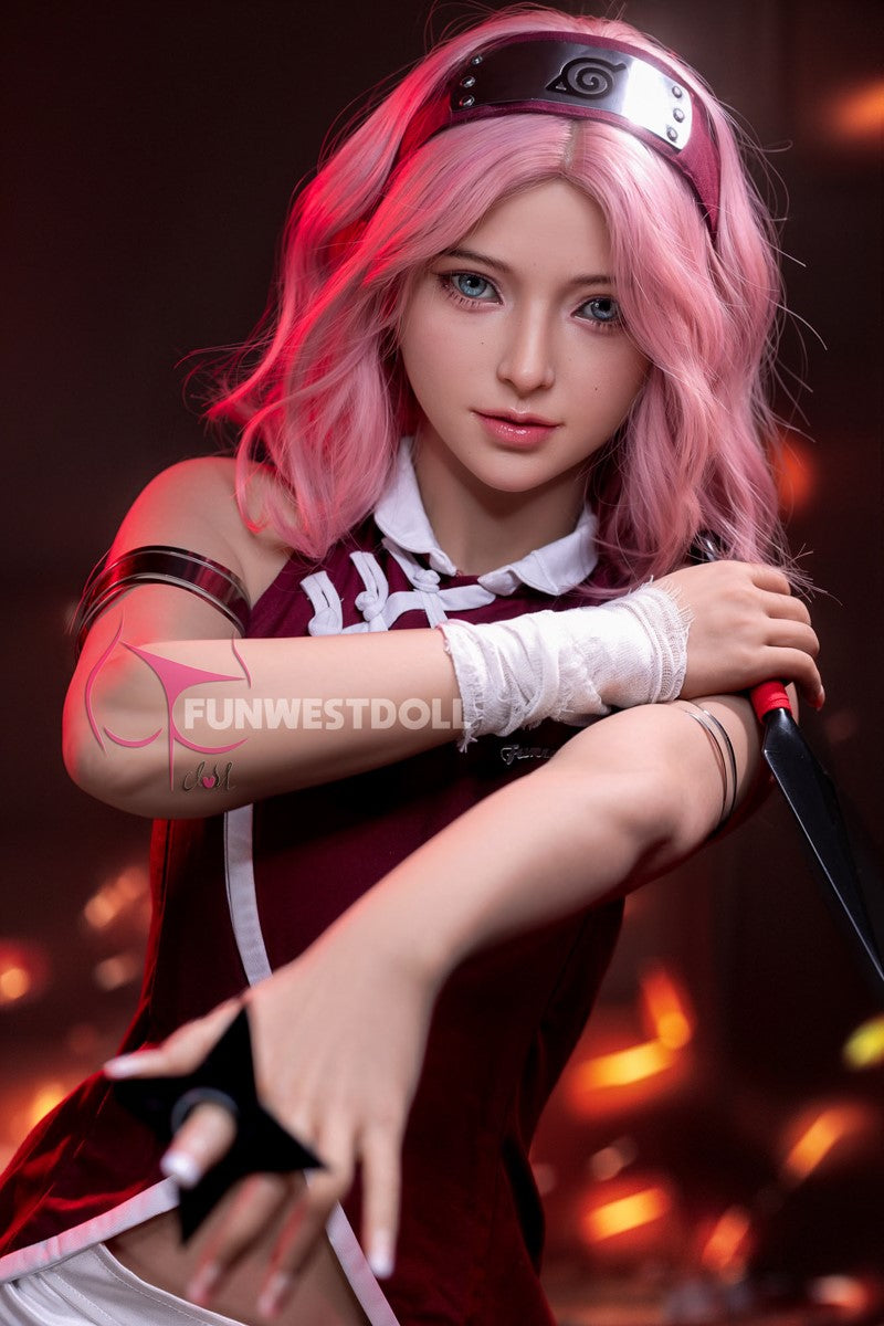 Sexuální panenka Sakura Alice (FunWest Doll 159cm A-Cup #038 TPE)