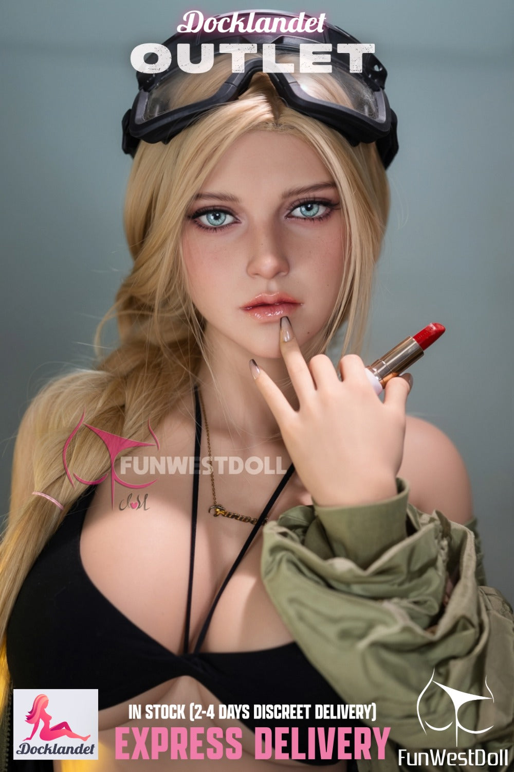 Bella Sex Doll (FunWest Doll 162cm F-Cup #037 S-TPE) EXPRESS VÝSTUP