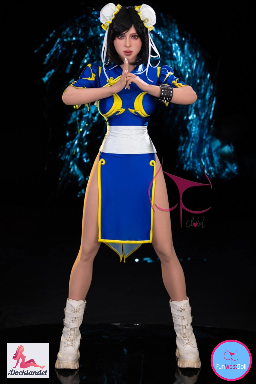Sexuální panenka Chun Li (FunWest Doll 155cm F-Cup #032 TPE)