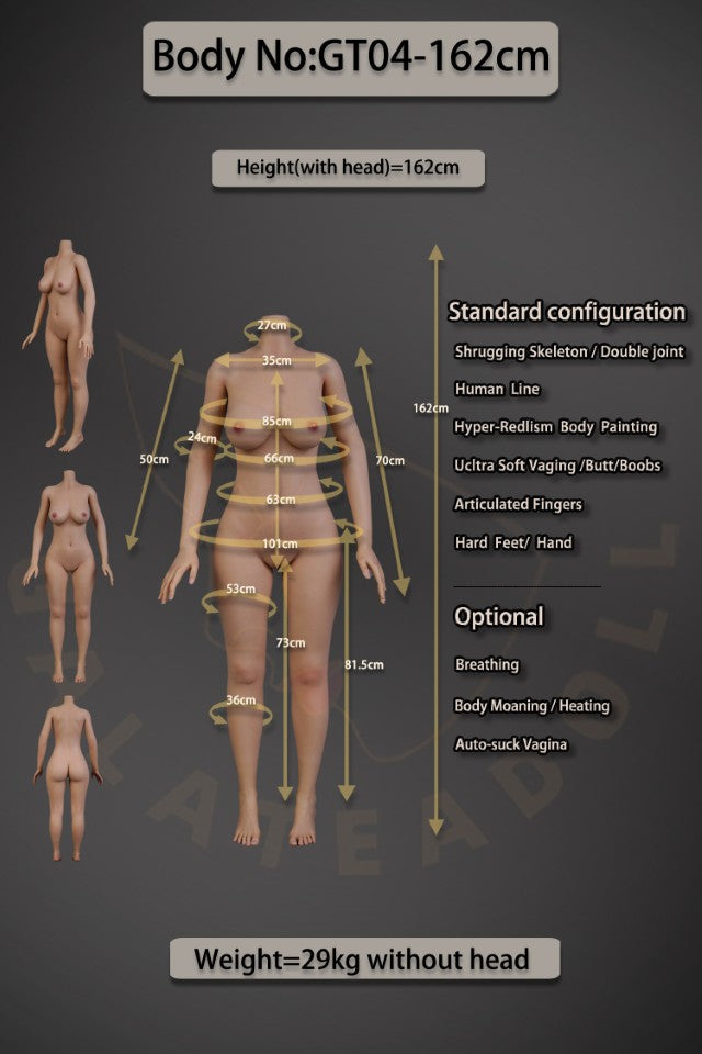 Sexuální panenka Alma (Galatea Doll 162cm C-Cup #050 silikon)