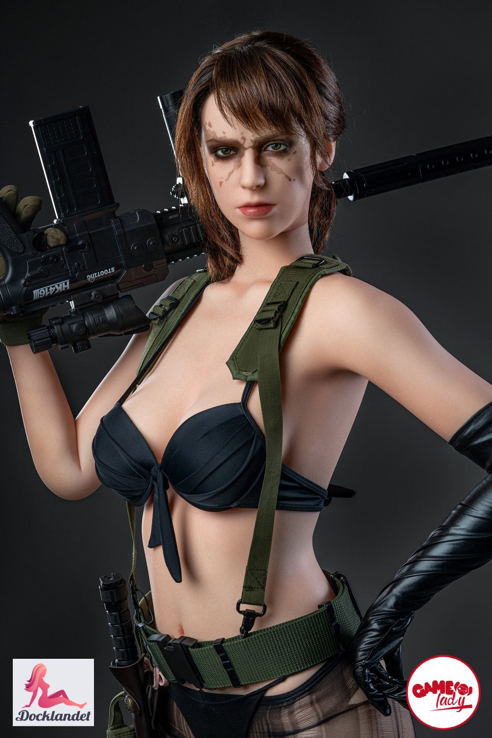 Quiet Sex doll (Game Lady 168cm E-cup No. 13 silicone)
