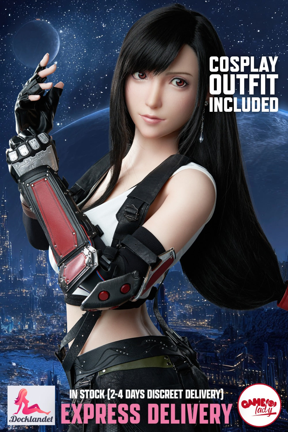 Tifa Sex Doll (Game Lady 167cm D-Cup No.03 silikon) EXPRESS