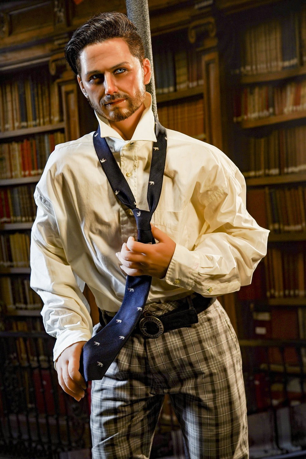 Mužská sexuální panenka David (HRDoll 167 cm #49 TPE + silikon)