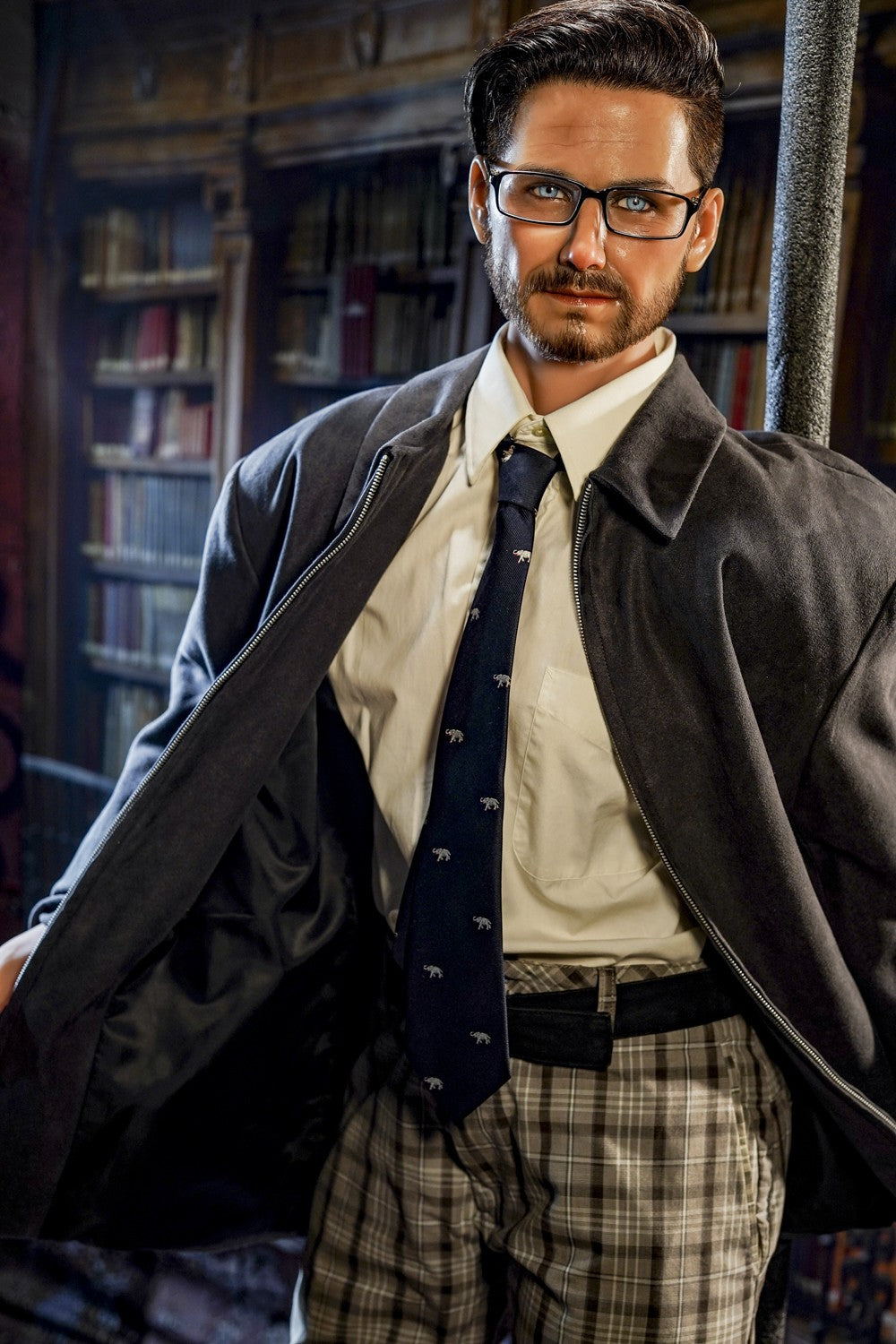 Mužská sexuální panenka David (HRDoll 167 cm #49 TPE + silikon)