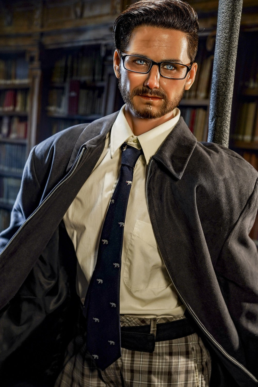 Mužská sexuální panenka David (HRDoll 167 cm #49 TPE + silikon)